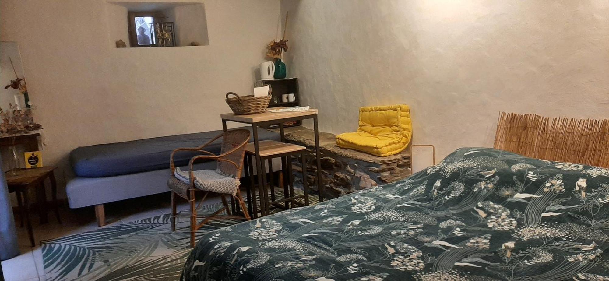 Le Petit Nid Bed & Breakfast Sablieres ภายนอก รูปภาพ